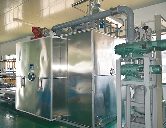 High vacuum impregnation system